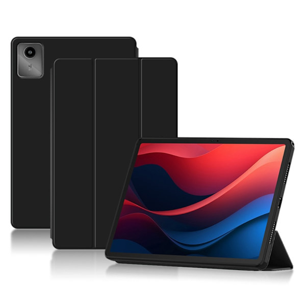 Tri - fold taske skal til Lenovo Tab M11 - Sort Black