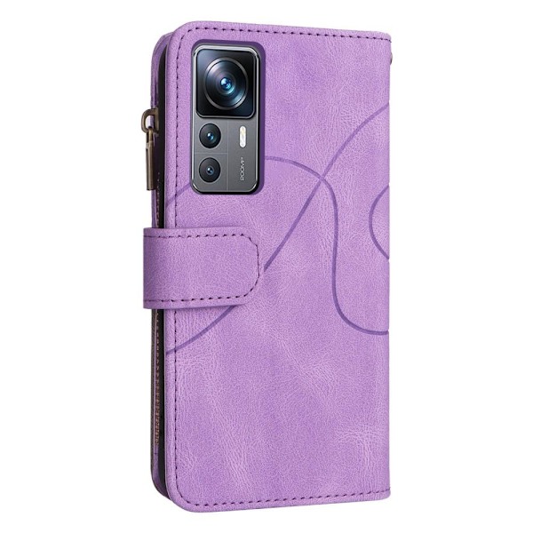 KS Plånboksfodral till Xiaomi 12T / 12T Pro - Lila Lila