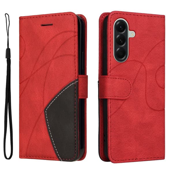 Samsung Galaxy A57 5G lompakkokotelo Red