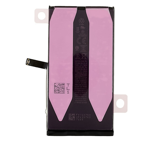 För iPhone 14 Plus 3.86V 4325mAh uppladdningsbart Li-ion-batteri Svart