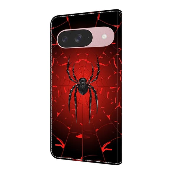 För Google Pixel 10 Pro / 10 / 9 Pro / 9 Plånboksfodral Mönstertryckt PU-läder Flip Stativ Mobilfodral multifärg