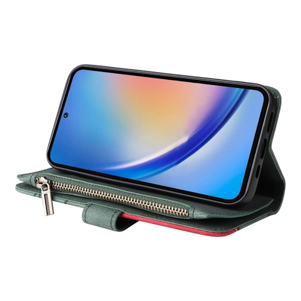 KS Plånboksfodral till Samsung Galaxy A35 - Grön Grön