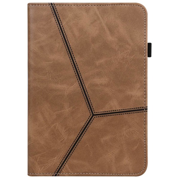 Til iPad 10.2 (2021)/(2020)/(2019) Almindeligt PU-læder tabletcover Brown