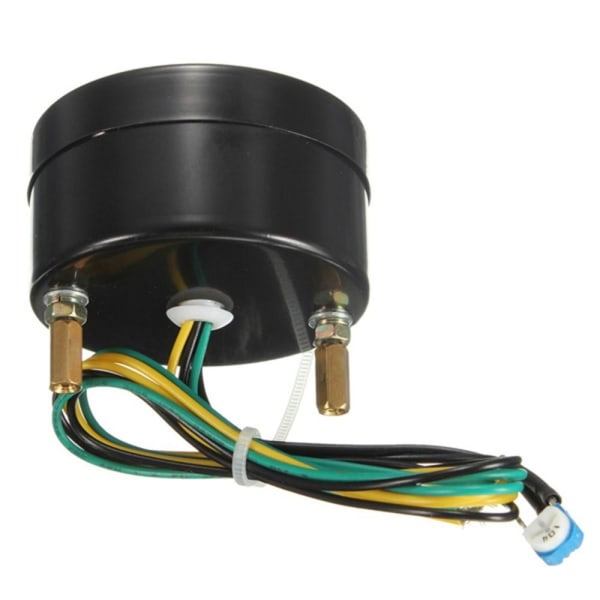 Motorcykel Modifierad Bränslemätare 52MM 12V DC Universal LED Svart