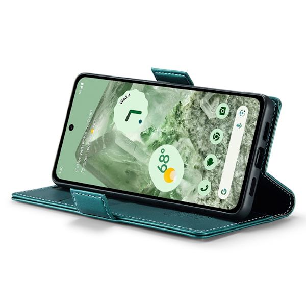 CASEME Retro Lompakkokotelo Pixel 8a Green