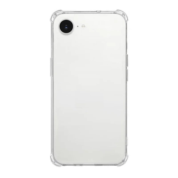WANLONFENG mobildeksel med skjermbeskytter til iPhone 17e / 16e Transparent