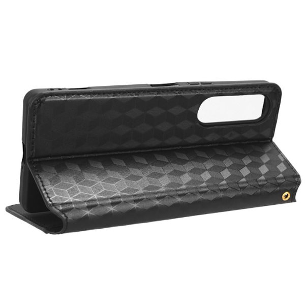 Rhombus Pung Taske til Sony Xperia 1 V - Sort Black
