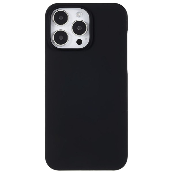 Til iPhone 15 Pro Max gummibelagt etui Beskyttende telefoncover Black