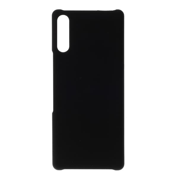 Rubberized Hard Plastic Suojakuori - Sony Xperia L4 - Musta Black