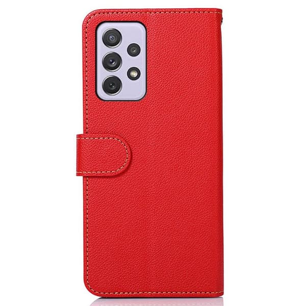 KHAZNEH Telefondeksel for Samsung Galaxy A73 5G - Rød Red