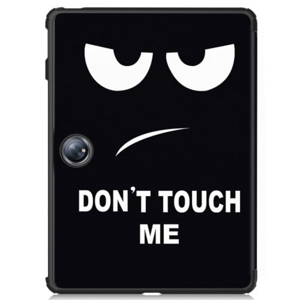 For OnePlus Pad 2 Tri-fold Stativ Våkne / Sove Deksel Tablettveske - Don't Multicolor