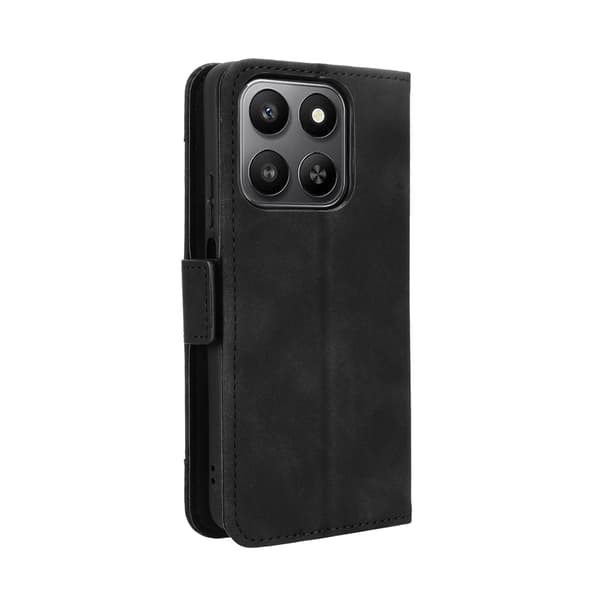 Til Honor 400 Smart 5G Case Pung Etui Shell Telefon Case Ekstra kort - Sort Black