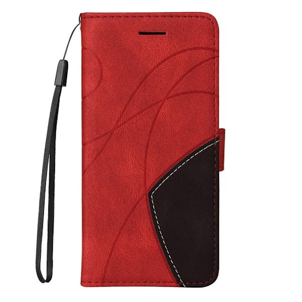 Til Google Pixel 8a KT-serie-1 dobbeltfarve Red