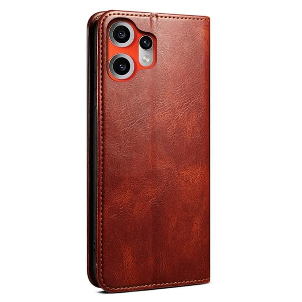 Crazy Horse lompakkokotelo Nothing CMF Phone 2 Pro - Brown