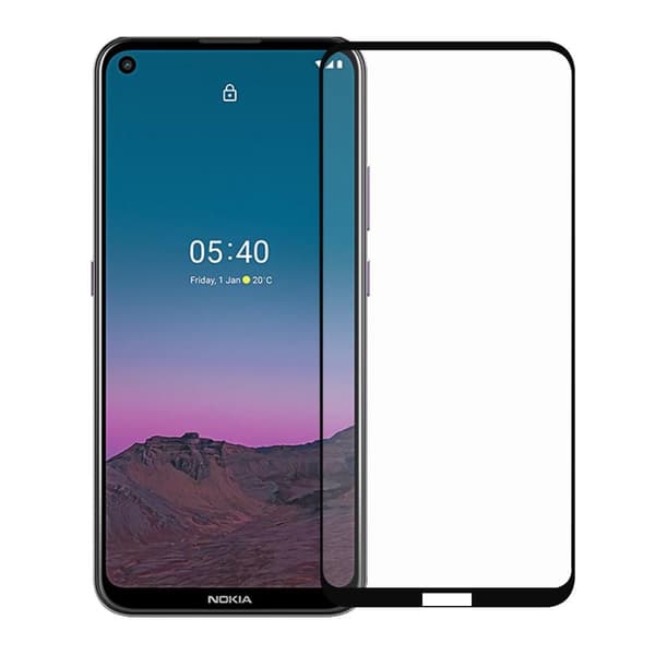 Nokia 5.4 herdet glass fulllim Transparent