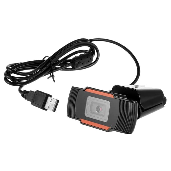 12MP pixlar HD 360 Webcam USB PC Laptop Kamera Svart Svart