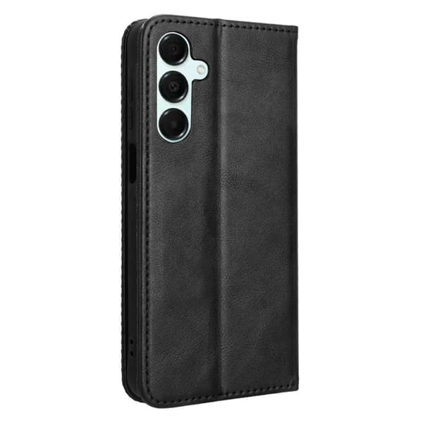 Wallet Stand Flip - telefonetui til Samsung Galaxy A16 5G / A16 4G - Sort Black