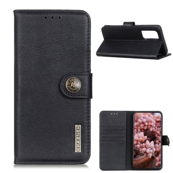 KHAZNEH Wallet Stand Case Huawei P smart 2021 Black