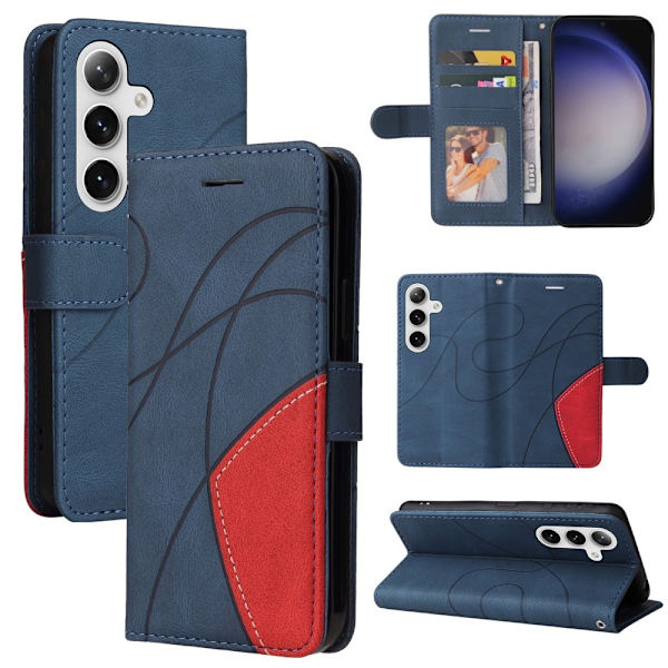 Til Samsung Galaxy S25 / S24 KT-serie-1 dobbeltfarve Blue