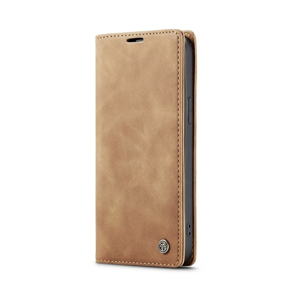 CASEME Retro tegnebog taske til iPhone 16 Pro Max Brown
