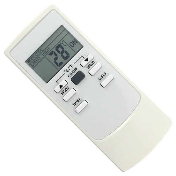 Fjärrkontroll Ersättning för YK-H / 522E för Honeywell Air Conditioner Vit