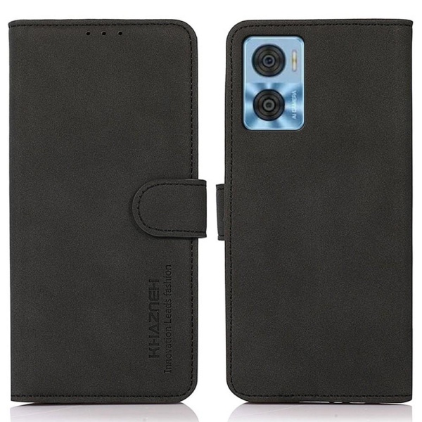 KHAZNEH-lompakko Motorola Moto E22 4G/E22i 4G: lle Black