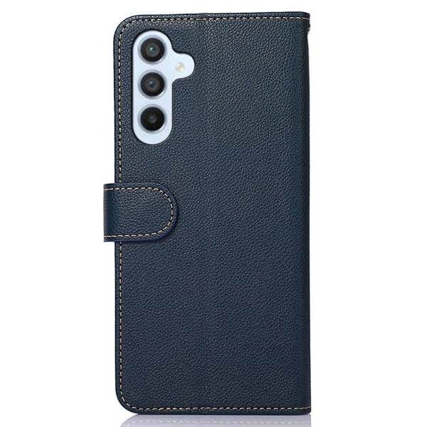 KHAZNEH Plånboksfodral till Samsung Galaxy S24+ - Blå/Brun Blå