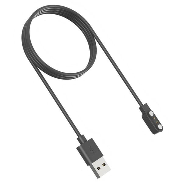 Realme TechLife Dizo Watch R/DW2120 Smart ur - oplader USB - opladningskabel Black