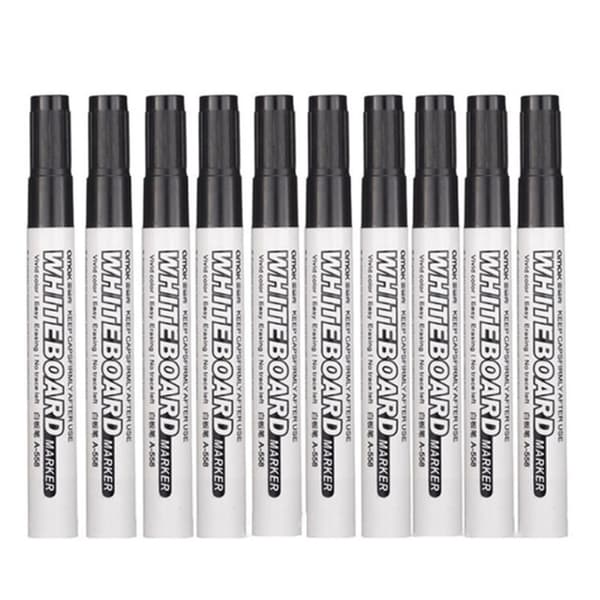 Whiteboard Marker Pen Maleri Tegning - 3 stk i forskellige farver Blue