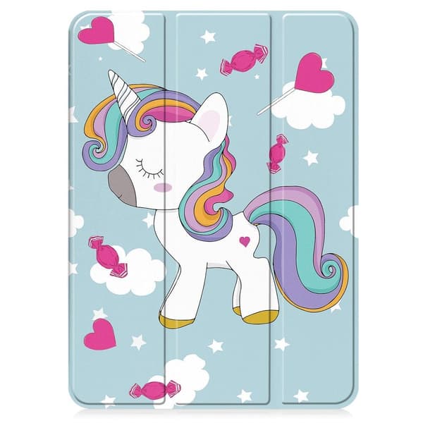 Til OnePlus Pad Trifold Stand Tabletcover - etui - Hest Multicolor