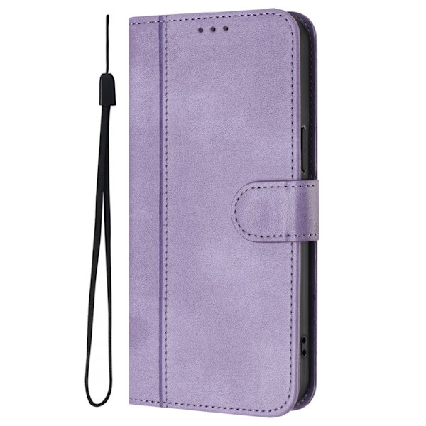 Motorola Edge 60 5G / 60 Fusion 5G Suojakotelot Lompakko Teline Retrokuvio Nahkainen Purple