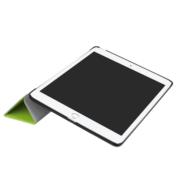 Til iPad 9.7 (2018)/9.7 (2017) Trifoldet etui - Grøn Green