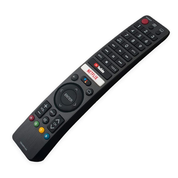 TV fjärrkontroll Ersättning för GB326WJSA För Sharp TV Svart