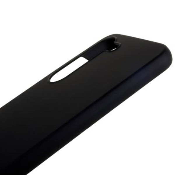 Gummibelagt hårdt pc-cover Beskyttende skal til Samsung Galaxy S23 Black