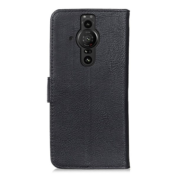 KHAZNEH Sony Xperia Pro-1 Plånboksfodral Svart