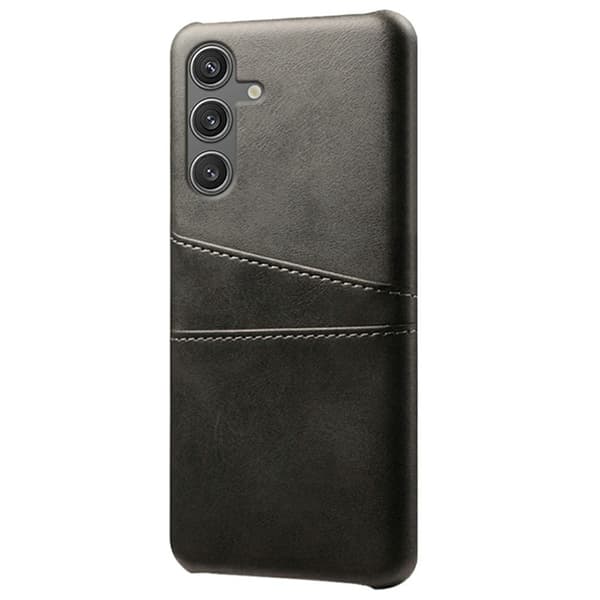 Til Samsung Galaxy S25 Deksel med 2 Spor Black