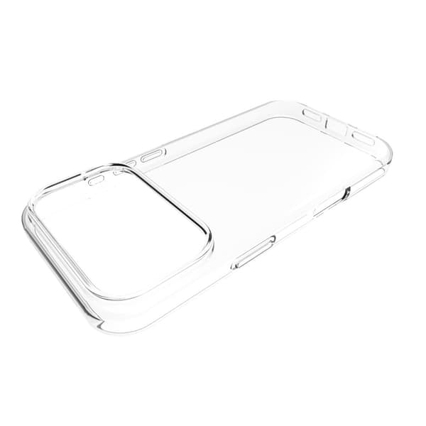 Fodral Skal för iPhone 17 Pro Stötdämpade Förstärkta hörn TPU Transparent