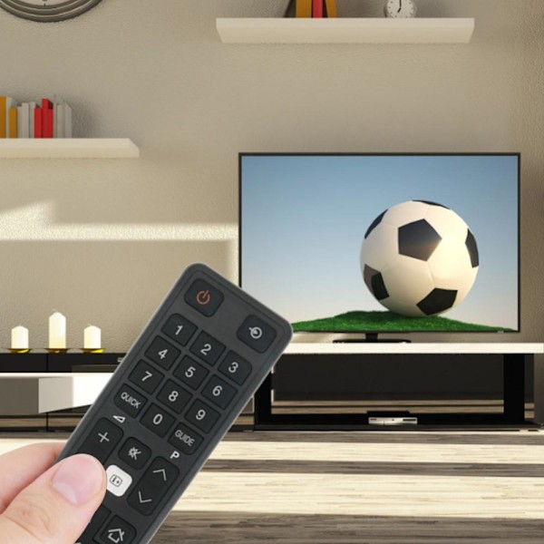CT-8069 TV fjärrkontroll Ersättning för Toshiba Smart TV Svart