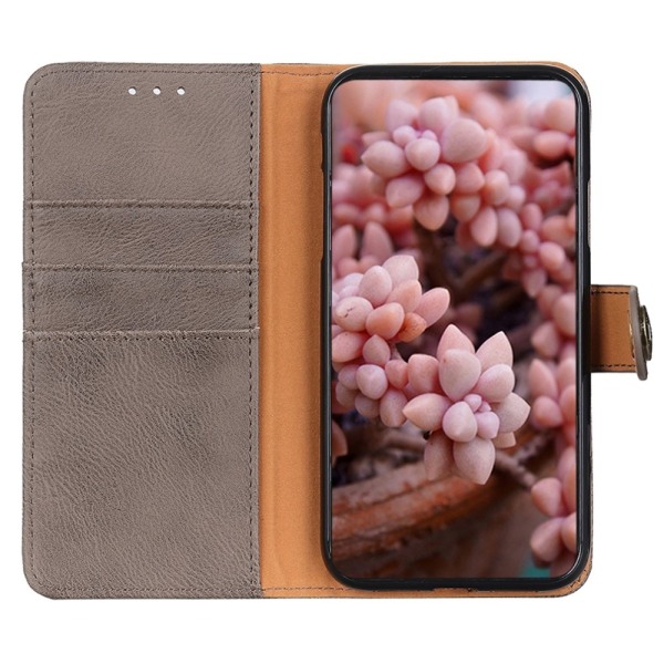 KHAZNEH Vintage Pung Taske til Samsung Galaxy A05s Khaki