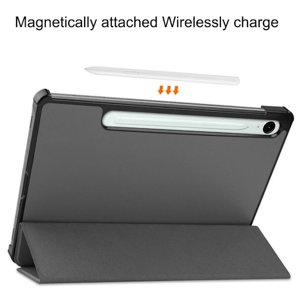 Slim Fit Dekseldeksel til Samsung Galaxy Tab S10 Lite / S10 FE / S9 FE - Grå Grey