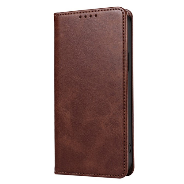 Lompakkoteline puhelimen kotelo iPhone 15 kännykkäsuojukselle - Kahvi Dark brown