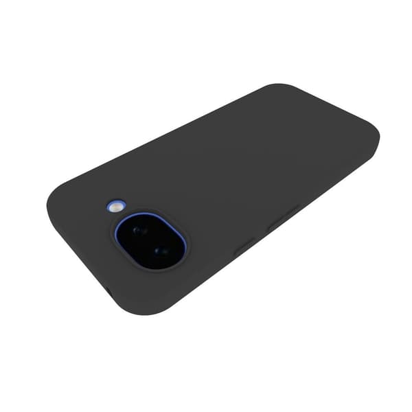 Pehmeä mattapintainen TPU-kotelo Google Pixel 10a -puhelimelle Black