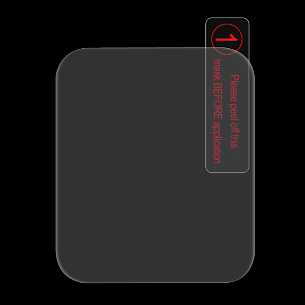2 st HAT PRINCE Apple Watch Series 3/2/1 38mm Tempered Glass 0.2mm Transparent