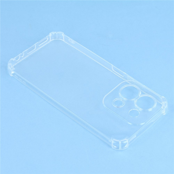 For Xiaomi Redmi 15C Case TPU Shell Back Cover Reinforced Corners Transparent
