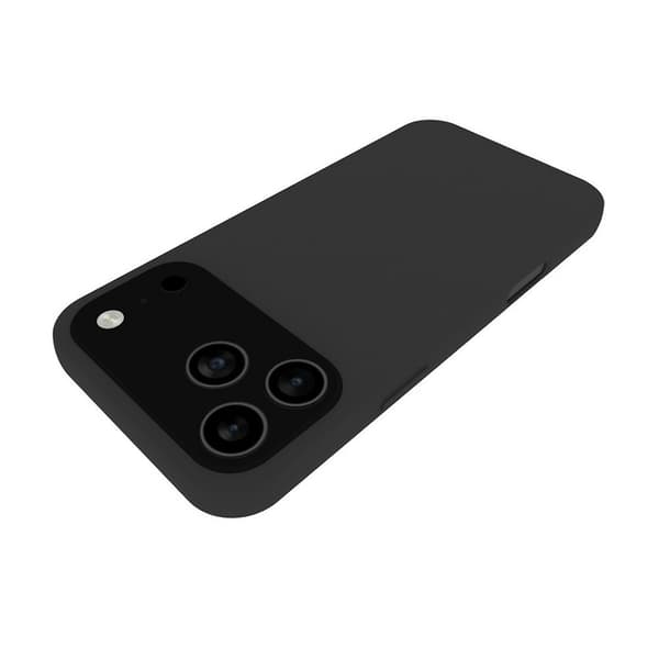 Til iPhone 17 Pro Max Deksel TPU Bakdeksel - Svart Black