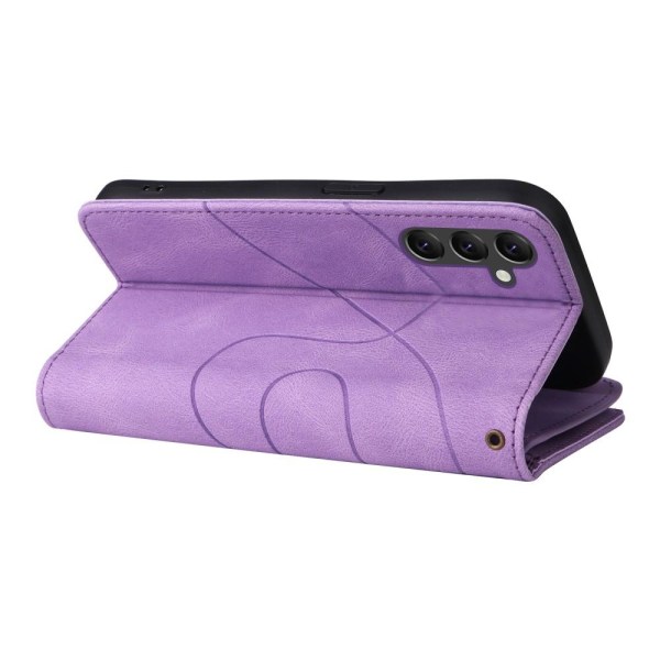 KT Multifunktion Series-5 Til Samsung Galaxy A14 Telefontaske - Purple