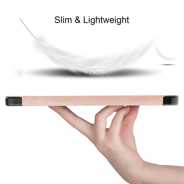 Apple iPad Air (2020) Trifoldet Stand Tablet - Taske - Rødguld Gold