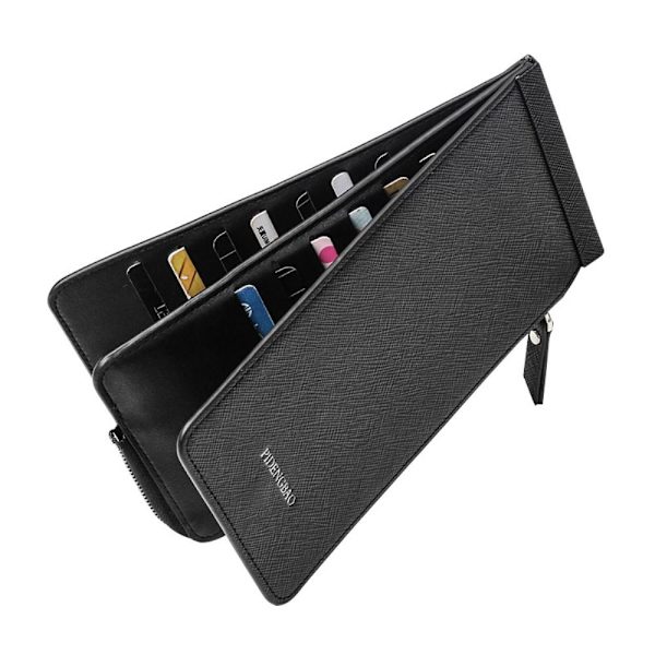 Multikortholder Mobiltelefonveske Universal 26 kortspor Black
