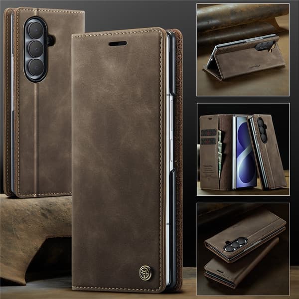 CASEME Telefonpungcover til Samsung Galaxy Z Fold8 Ultra Brown
