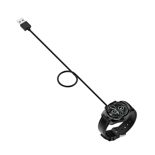 TicWatch Pro 3/TicWatch Pro 3 Lite USB - ladekabel/Dock 1m Black